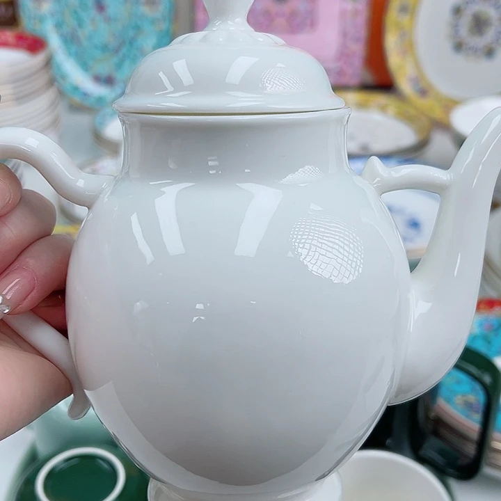 董***大水晶玻璃江西景德镇陶瓷茶壶