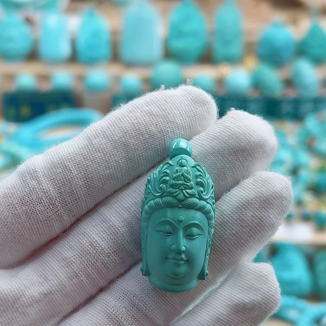 绿松石未镶嵌珠宝奇石