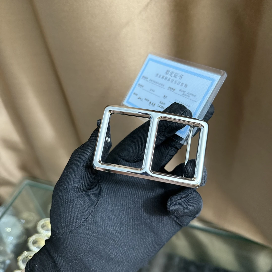 新款皮带扣头工字扣H字母爱马男士腰带扣头3.8配件3.2替换扣高档