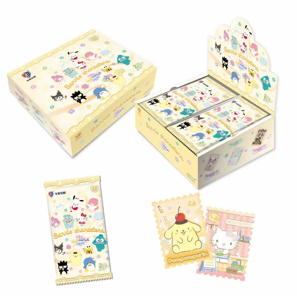 【玩法合集】卡宝文创三丽鸥家族花漾luck第六弹2元包收藏卡牌
