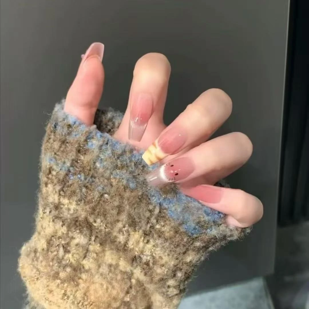 纯手工穿戴甲微瑕下单备注编码