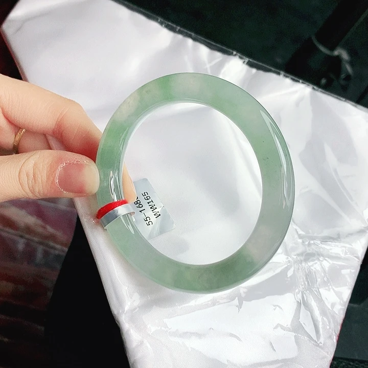 翡翠未镶嵌手镯缅甸天然a货翡翠手镯