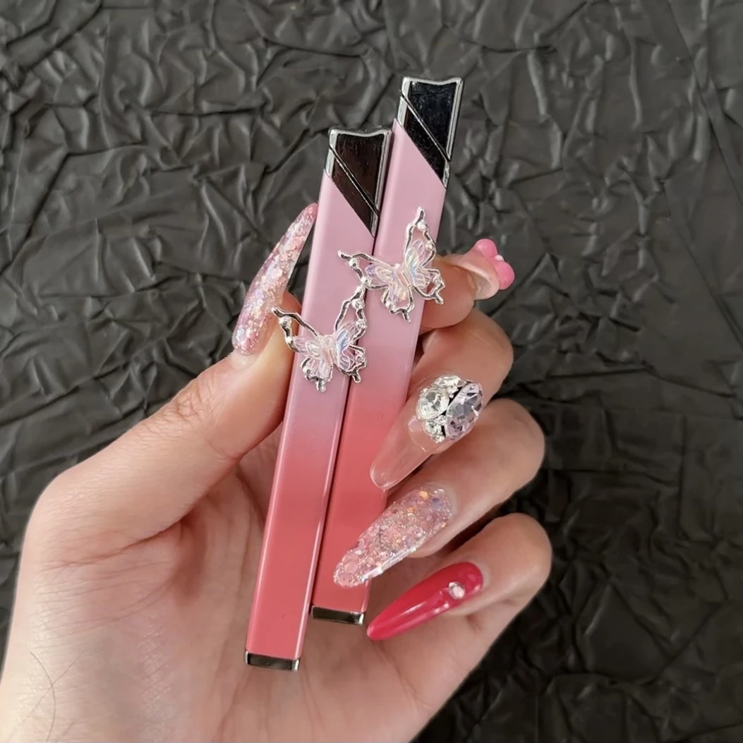 （简界）梦幻蝴蝶轻奢小众设计高级打火机女生款精美送女友闺蜜礼物