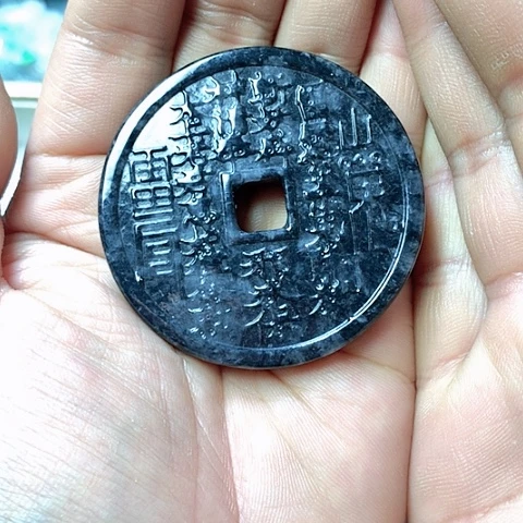 翡翠颈饰未镶嵌天然缅甸翡翠a货