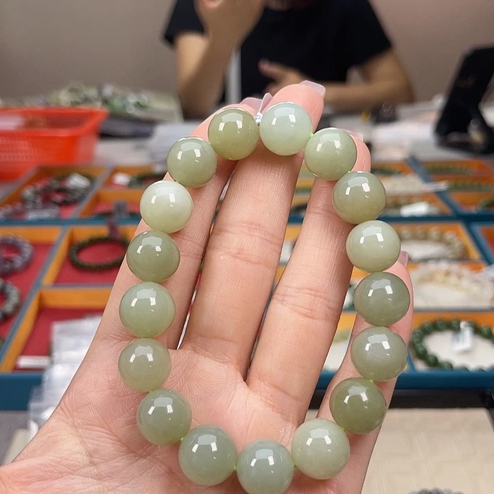 和田玉未镶嵌手串A20