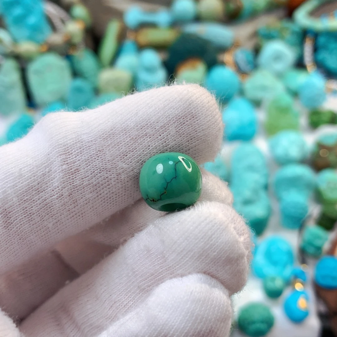 未镶嵌绿松石珠宝半成品