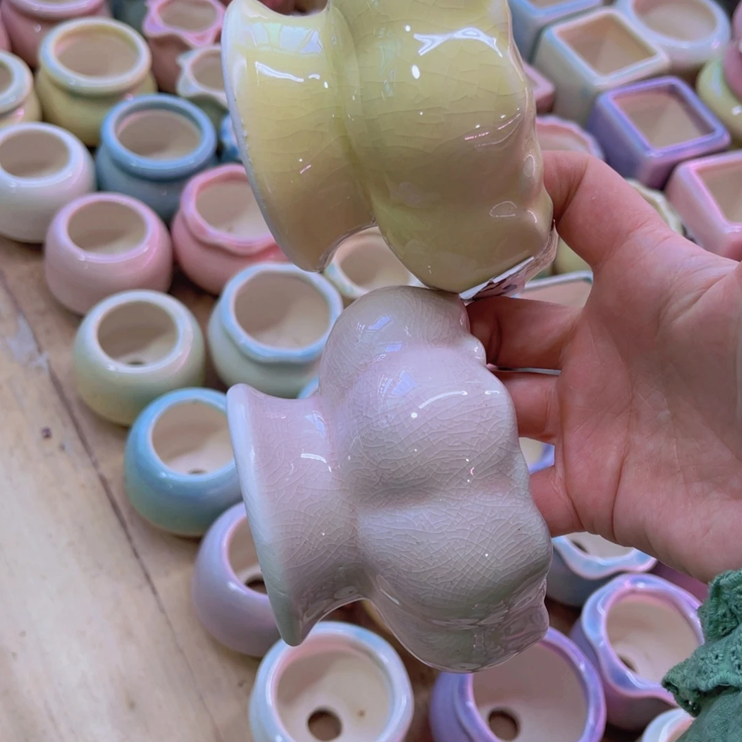 陶瓷花盆当场凑满12包邮