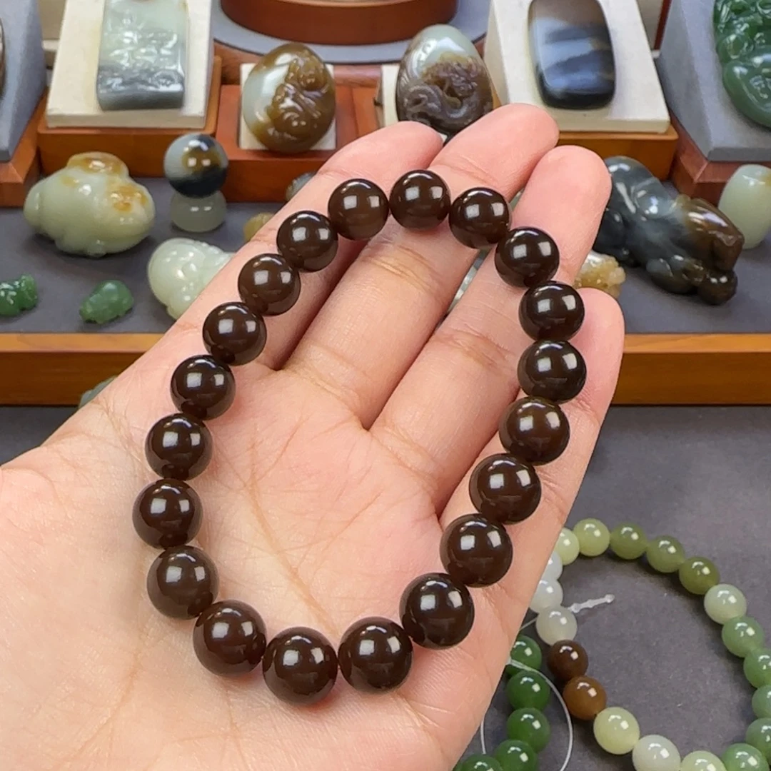 用***5定制和田玉未镶嵌和田玉