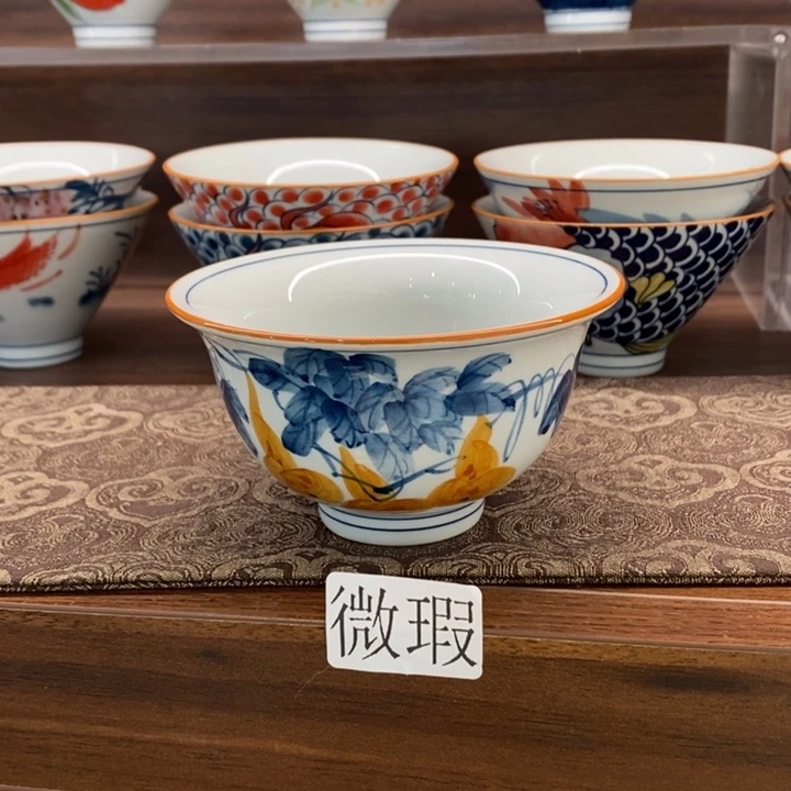 釉下老陶泥手工绘制