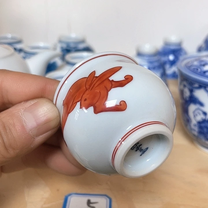 瓷片023 一人直播，看品直播间说序号