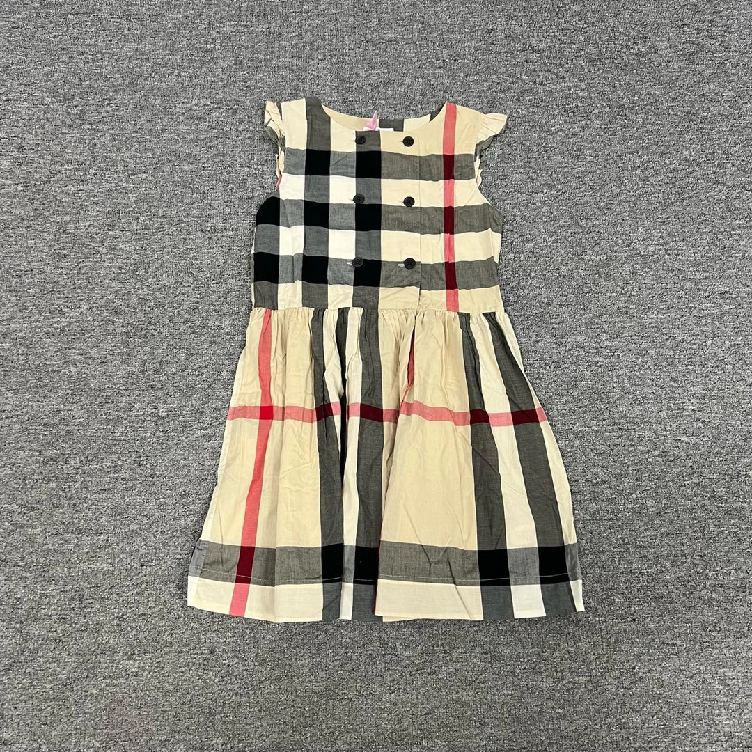 99新 BURBERRY/博柏利 Burberry 格纹 连衣裙