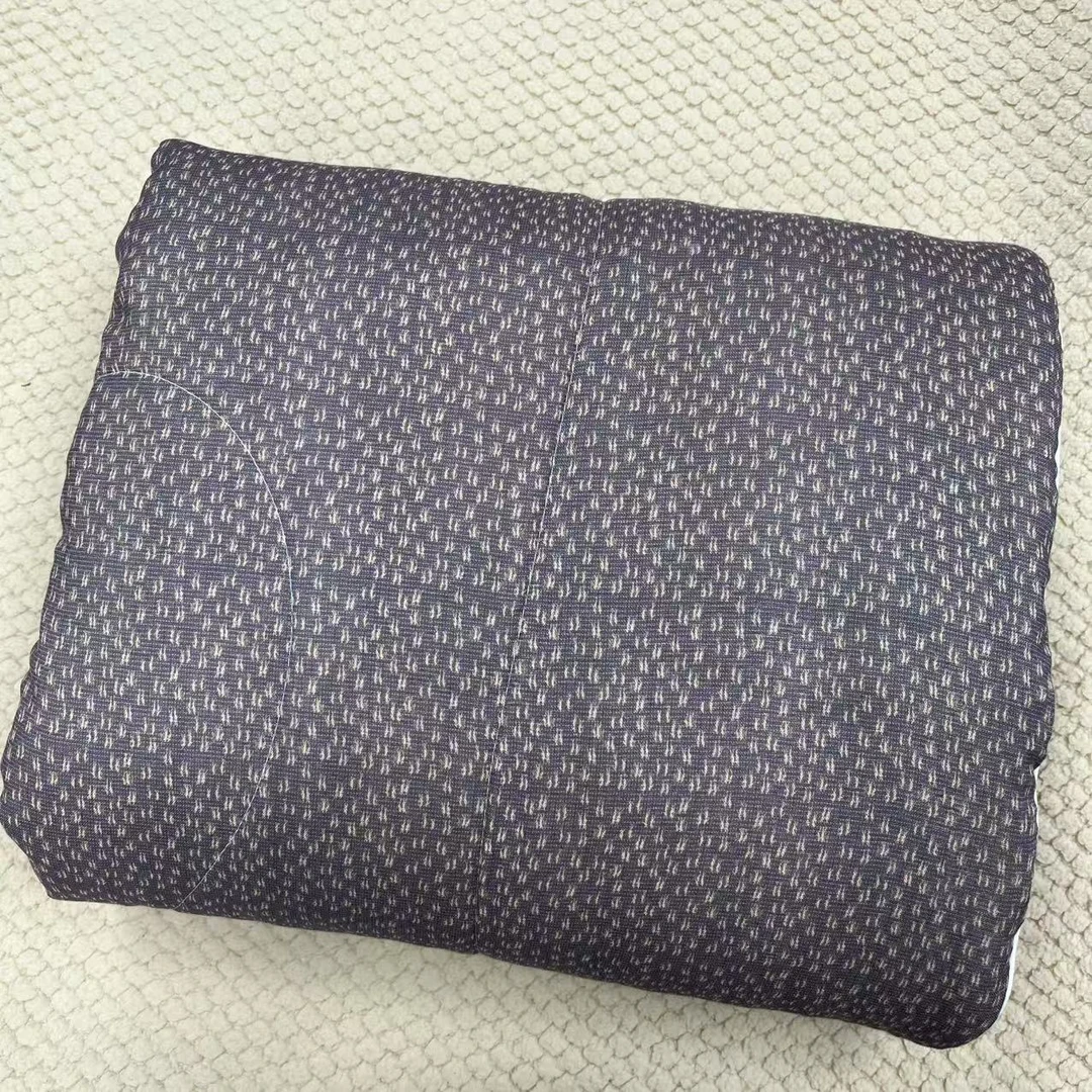 【绒兰】150*200cm竹纤维双层纱夏凉被88号褐色点点