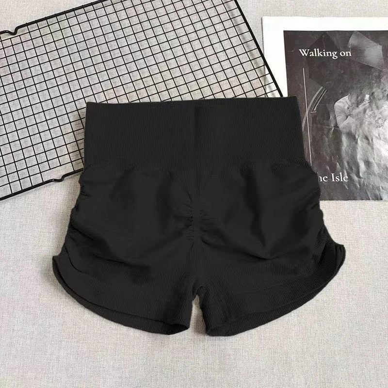 D号1-200孤品尾货夏季美背短裤健身运动高腰长裤外穿瑜伽服透气