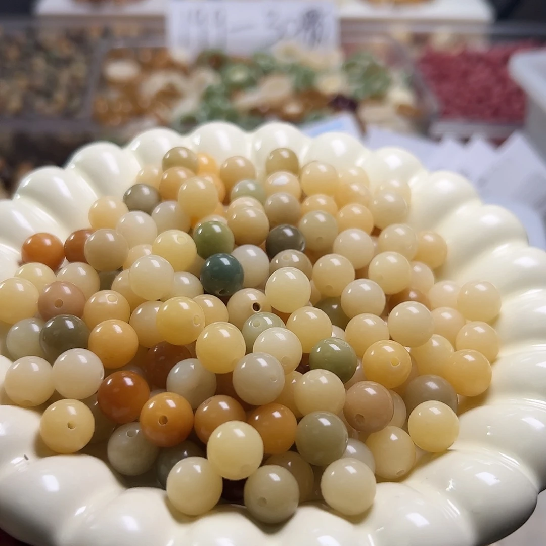 菩提根/象牙果吊坠卡10非料多宝圆200颗