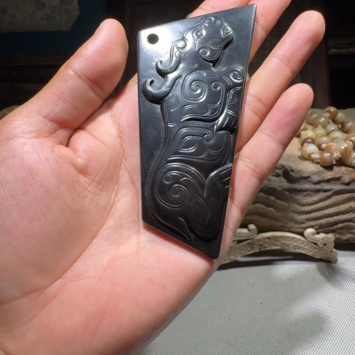 懿***辰和田玉（糖玉）未镶嵌挂件