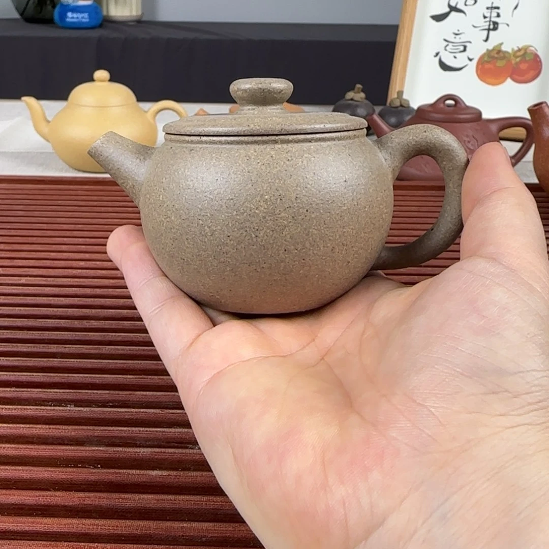 茶壶紫砂微瑕巨轮