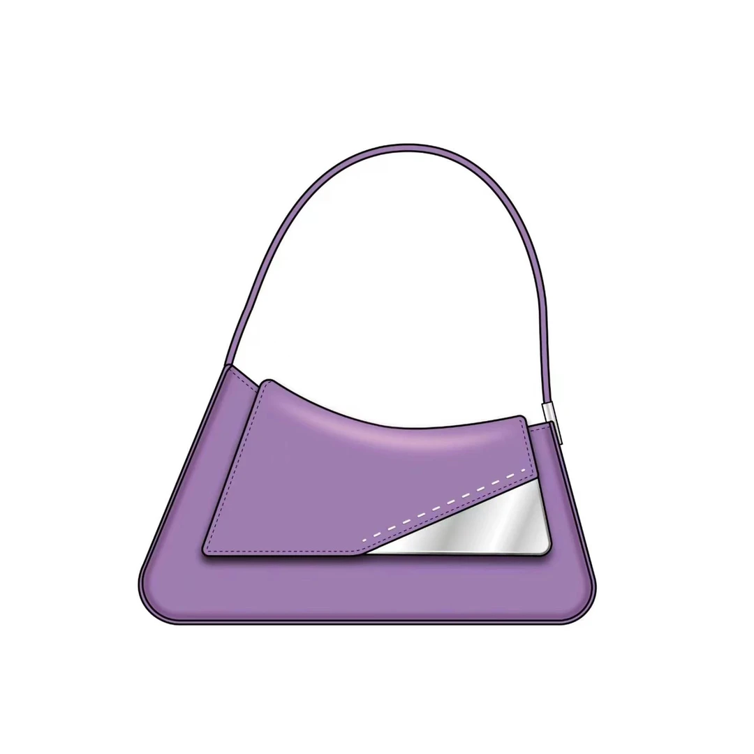 B061-B080孤时尚小众潮流女士经典斜跨包