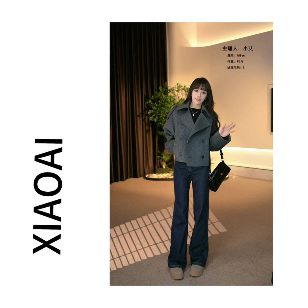 轻熟高级羽绒外套2024秋冬高定轻奢羽绒外套BN0464