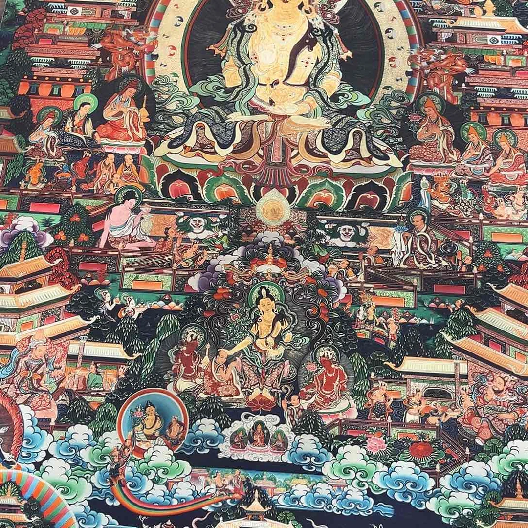 卷轴画唐卡精品原作
