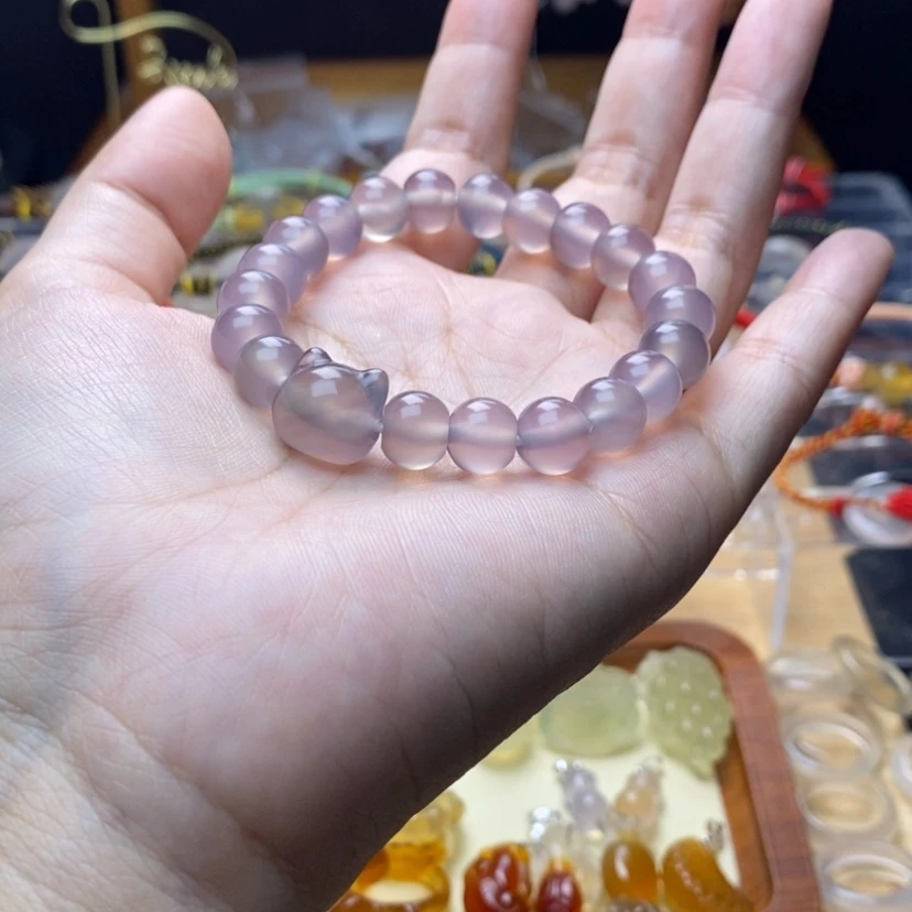 【闪购商品】玛瑙/玉髓未镶嵌颈饰玲**曦