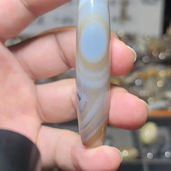 玛瑙/玉髓裸珠_ HEIMORI 天然天珠