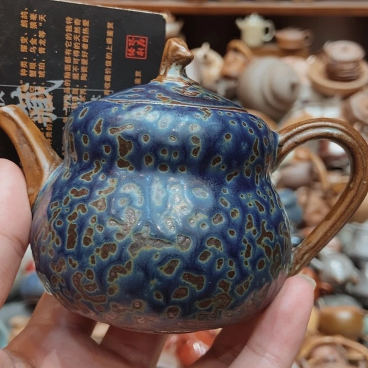 柴烧老岩泥高端茶器
