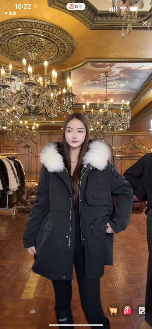 HERDERS 黑色派克服 249273