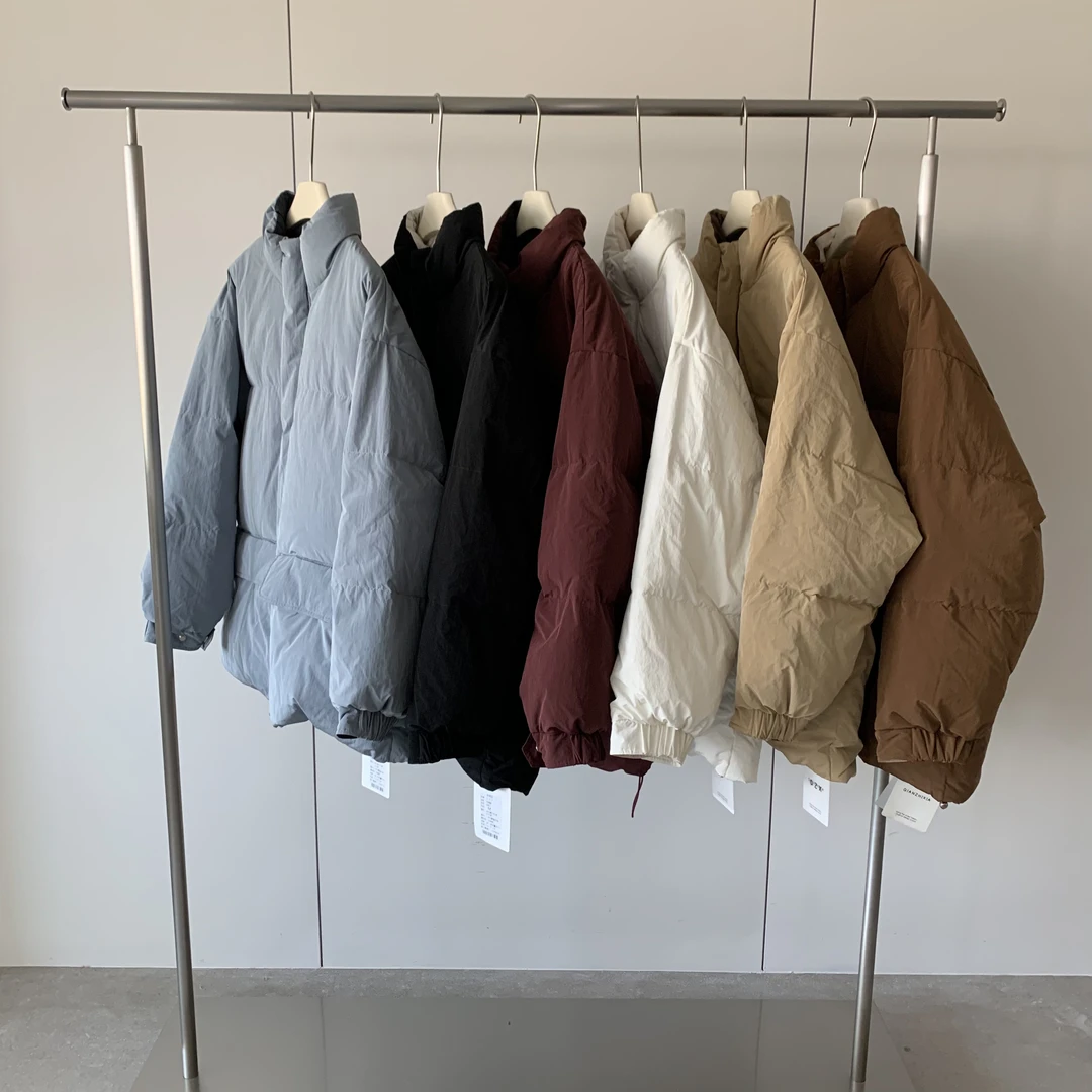 /瑶瑶/║807║立领加厚白鸭90绒宽松保暖三防外套