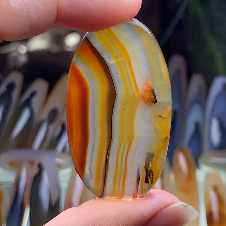 玛瑙/玉髓颈饰未镶嵌178