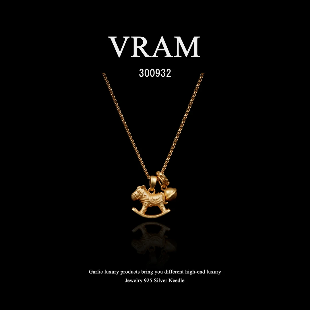 镀K金 VRAM项链~300932（42+5cm）