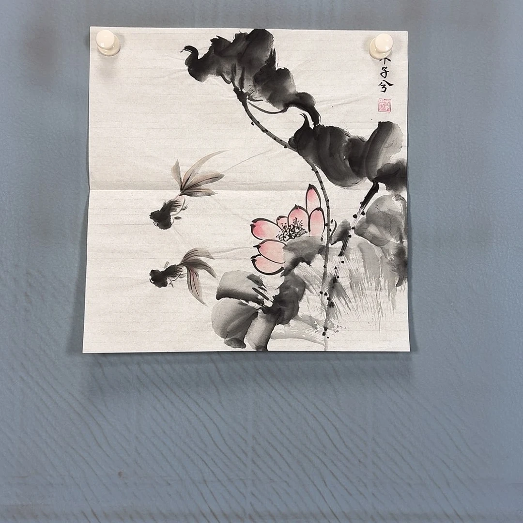 国画72 牡丹一如你初若