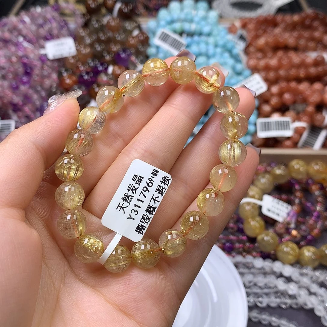 未镶嵌手链水晶，