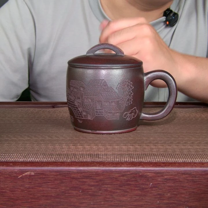 茶杯紫砂高货放漏
