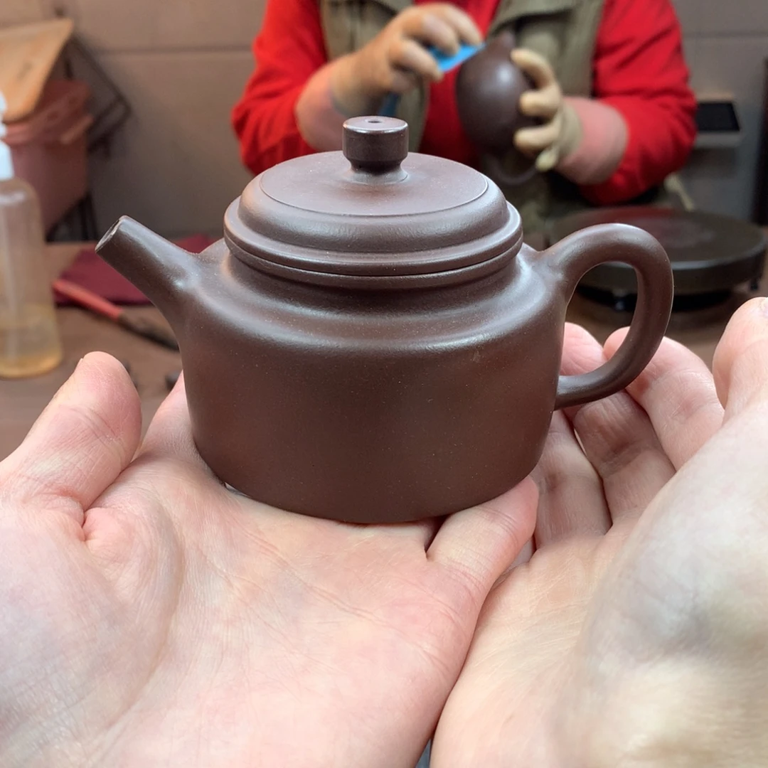 紫砂茶壶瑕疵 不 退 不 换 德中 紫泥