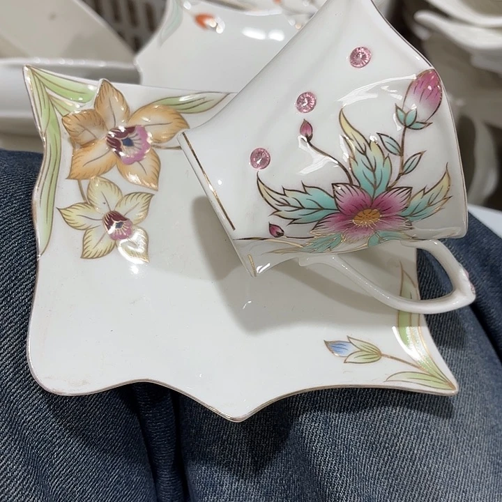 碟俩碟俩杯工厂库存微瑕产品