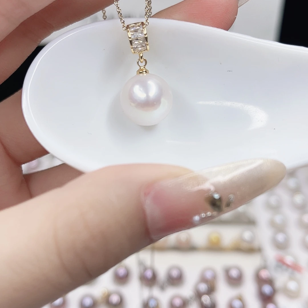 淡水珍珠合金吊坠(赠链)