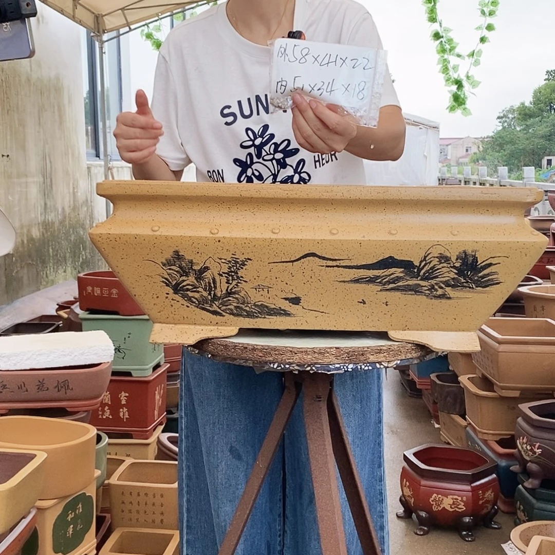 紫砂花盆紫砂花盆