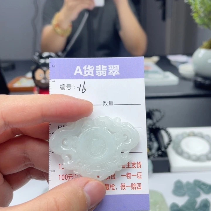 翡翠未镶嵌颈饰16