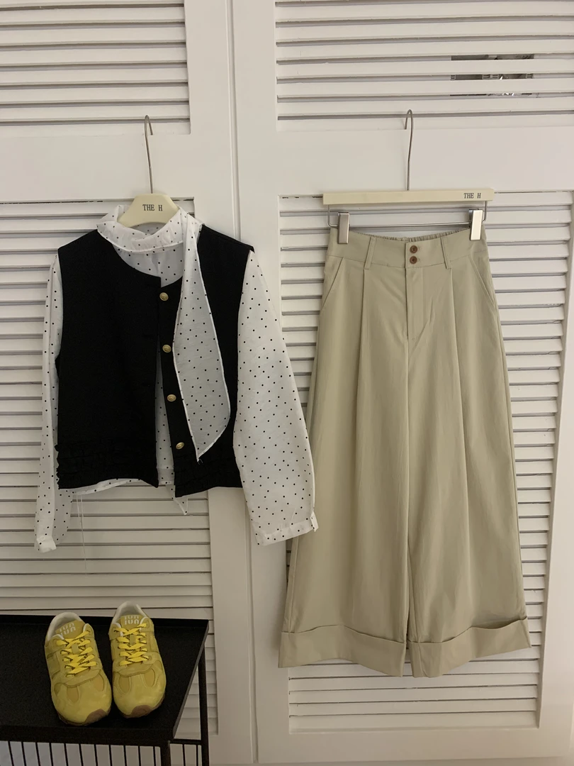 258022新款休闲百搭显瘦休闲裤 长97