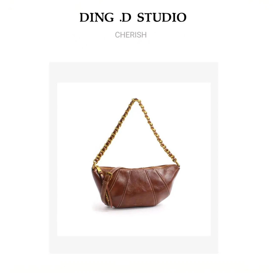 【DING.D】新品百搭简约单肩休闲时尚气质ins女包20806