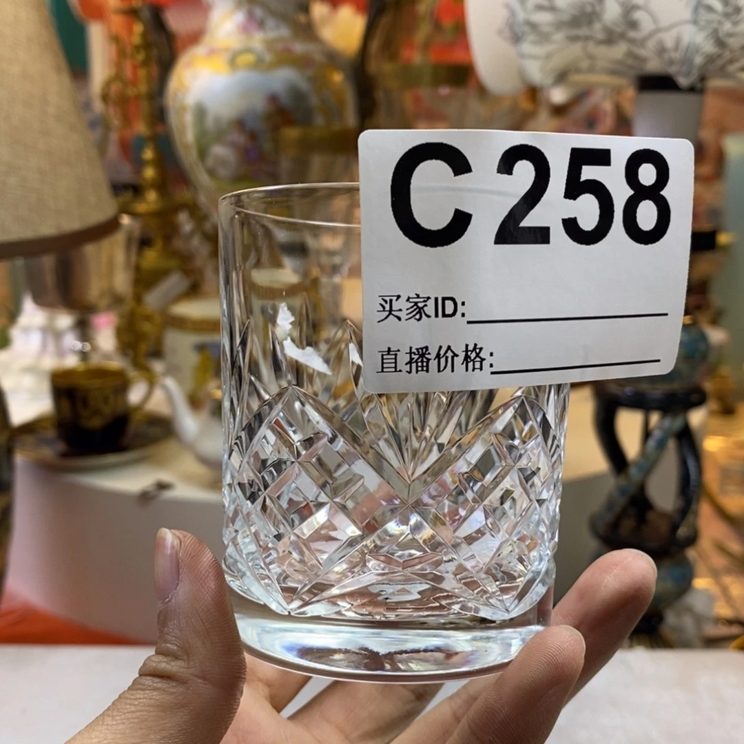 瓷片瓷器欧瓷咖啡杯水晶杯