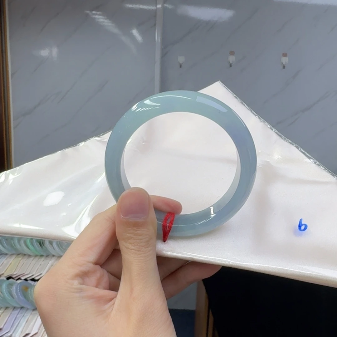 翡翠未镶嵌手镯纯天然缅甸翡翠A货