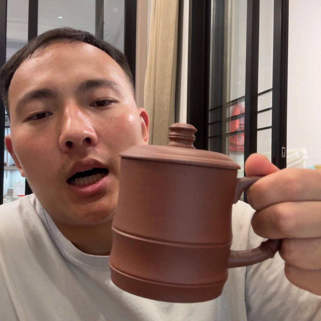茶杯紫砂原矿原石料制作