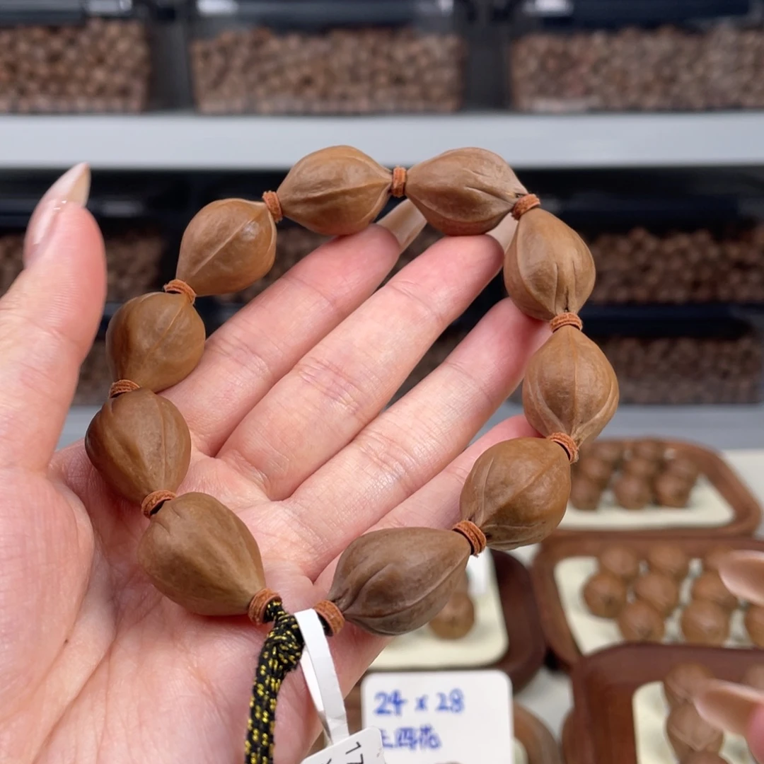 橄榄核手串/手链17 25梅林铁核三面佛