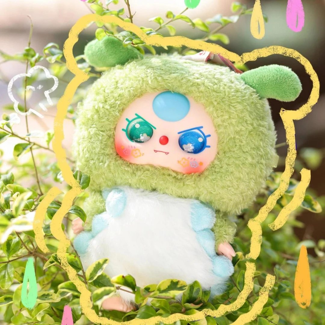 【拆盒拆袋】娃三岁小精灵毛绒系列盲盒限量版公仔创意可爱玩偶