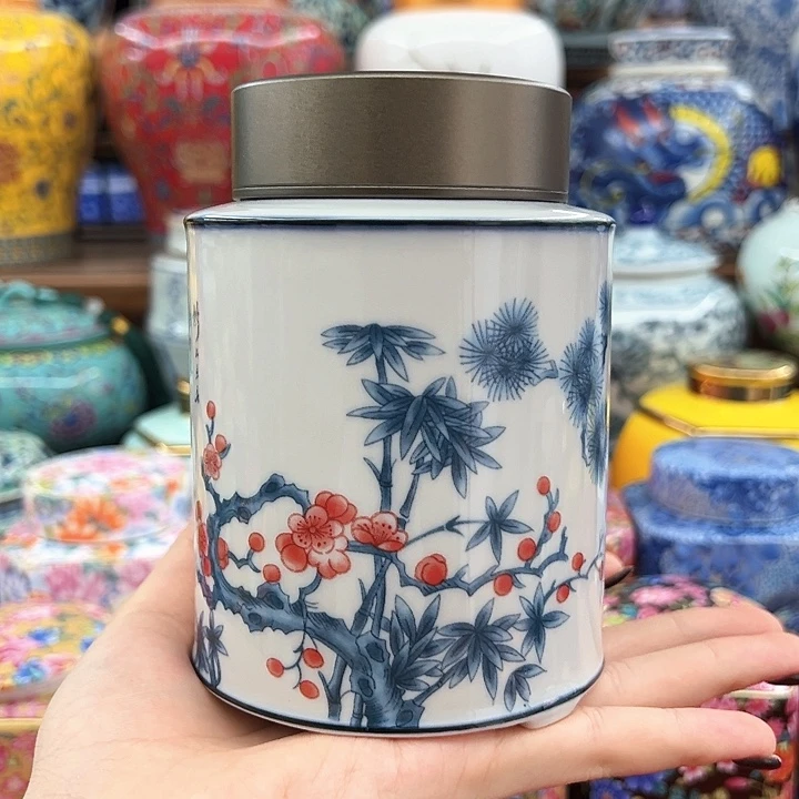 瓷片茶叶罐罐罐呀呀