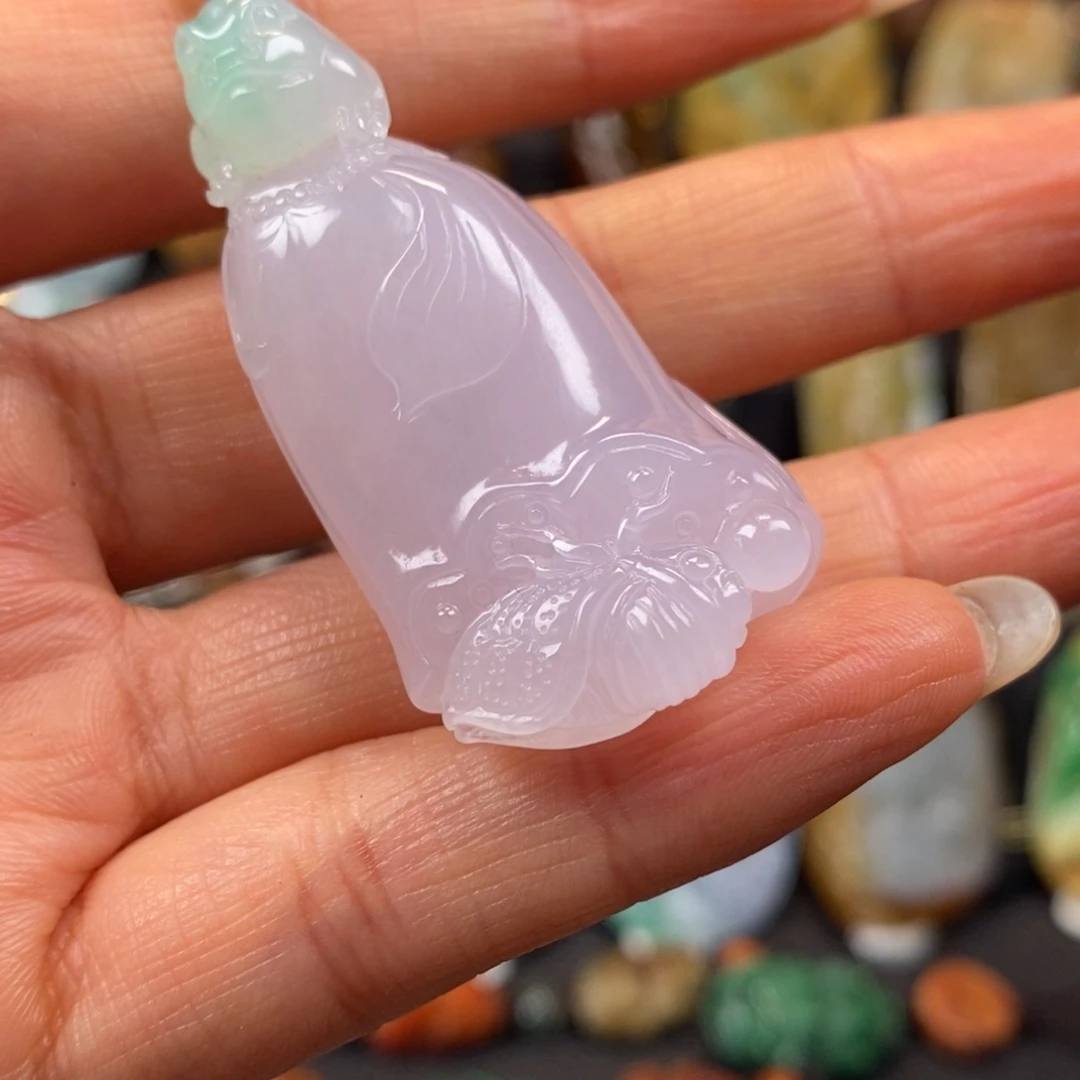 宁***生定制翡翠未镶嵌天然翡翠A货