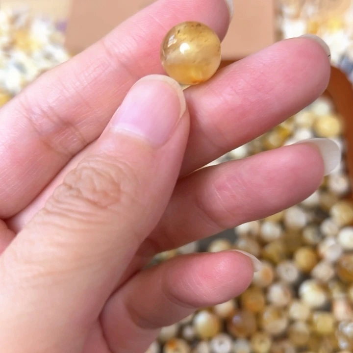 裸石蜜蜡未镶嵌11.4mm一个