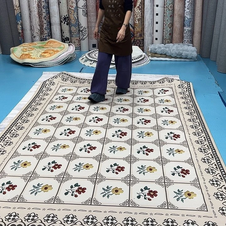 混纺200×298误差正负1-3厘米加厚棉布底比利时绒瑕疵