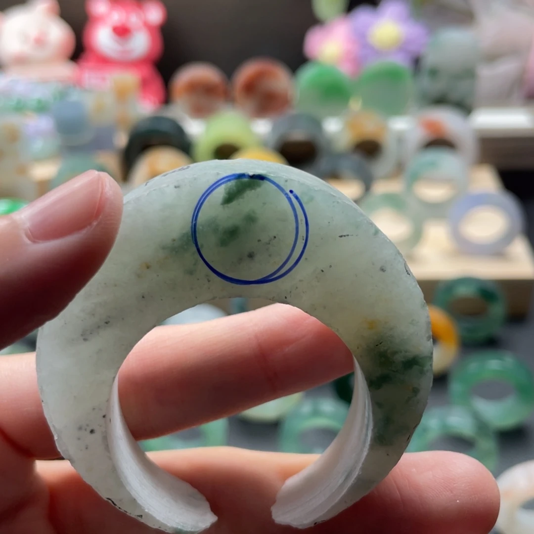 朋***老未镶嵌定制翡翠翡翠